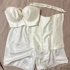 ハグブライダル　ビスチェ　ブライダルインナー　3点セット　c70