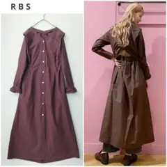 RBS【Ray BEAMS】パワーショルダーワンピース　定価24,200円