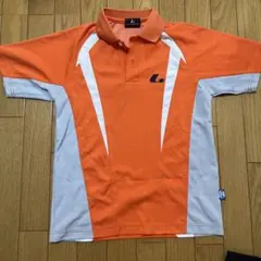 LUCENT オレンジ ポロシャツ Sサイズ