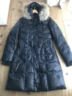 ファー付き ダウンジャケット