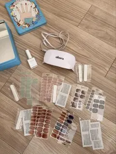 ohora ネイルシールセット LEDライト付き