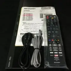 SHARP AQUOS BDレコーダー 2B-C10EW1 2023年製 整備品 - メルカリ