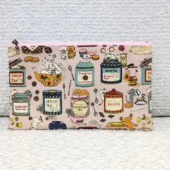 ファスナーフラットポーチ