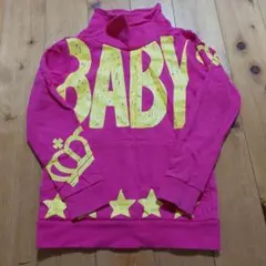 ★BABY DOLL★ ピンクトレーナー 140★美品★