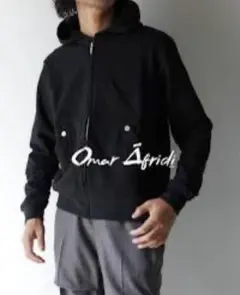 Omar Afridi FULL ZIP HOODIE (BLACK) 48