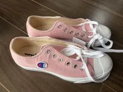 Champion スニーカー ピンク 23.5cm 新品　キャンバスのサムネイル