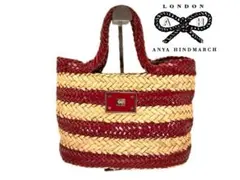 ANYA HINDMARCH アニヤハインドマーチ 籐 かごハンドバッグのサムネイル