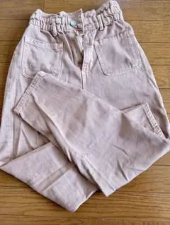 ZARA ピンク ウエストゴム パンツ EUR34