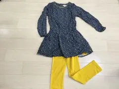 ワンピース風 チュニック　レギンス　セット