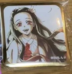 鬼滅の刃 ダイニング スクエア缶バッジ 竈門禰豆子