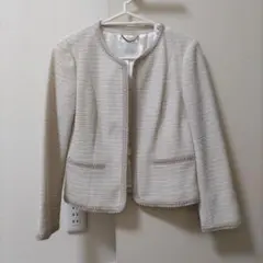 23区ツイード　ノーカラージャケット38サイズ
