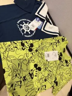 【新品未使用】ドナルドダック＆ミッキーマウス Tシャツ 120cm 2枚セット