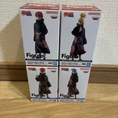 【送料無料】figuno ナルト4種セット　　コナン　ペイン　デイダラ　さそり
