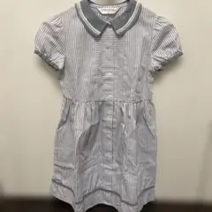 CHOPIN ストライプ 半袖ワンピース 130