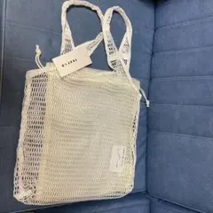 FRAY ID x emmi メッシュトート　ホワイト