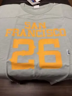 Champion SAN FRANCISCO 26 Tシャツ L ペールブルー
