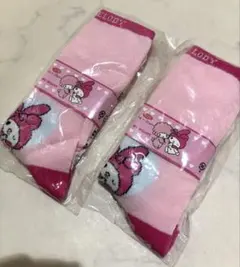 新品★My Melody ピンク靴下 19〜22cm