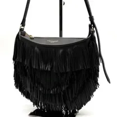 未使用級✨J&M DAVIDSON フィエスタ ミニ ショルダーバッグ フリンジ