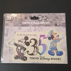 ディズニー　Disney　リゾート　35周年　ステッカー