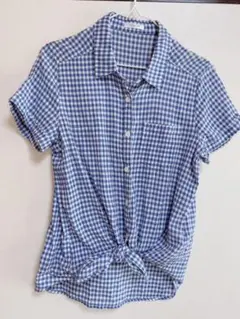 ブラウス チェックシャツ