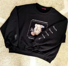 ★LOVETOXIC ★ラブトキシック★クマデザイン　トレーナー　160