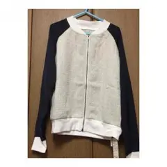 ツイードブルゾン