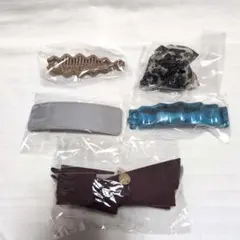新品　タグ付き　ヘアクリップ 5点セット　定価合計5698円