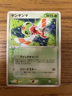 旧裏・キラ】ポケモンカード ヤンヤンマ LV.32 当時物 - メルカリ