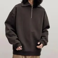 WYM HALF ZIP HEAVY WEIGHT SWEAT