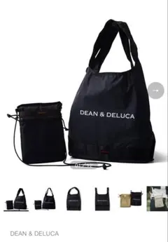 DEAN & DELUCA × BRIEFING サコッシュトートバッグ　黒