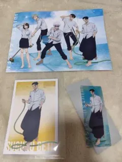 呪術廻戦 スティックケーキのシート　夏油傑 しおり ポスカ プールver.