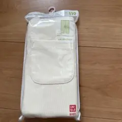 ★新品未使用★ユニクロ　白リブレギンス110cm