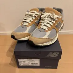 New Balance M2002RHM 9.5 ベージュ/グレー 27.5cm