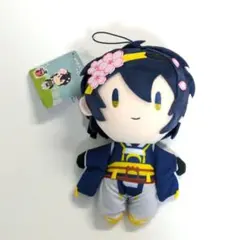 三日月宗近 御伴散歩 ループ付ぬいぐるみ さくら装備刀剣乱舞 桜