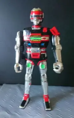 BANDAI 時空戦士 超電子スピルバン　可動フィギュア　開封中古品