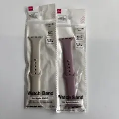 DAISO Apple Watch用 シリコーンバンド 2本セット