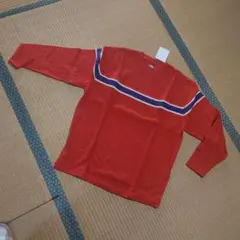 CONVERSE ストライプ 長袖トレーナーTシャツ・未使用・レトロ・サイズLL