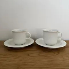 値下げしました　ARABIA ARCTICA カップ&ソーサー2客セット