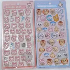 ☆ちいかわ　シール　2枚セット　カニちゃん　古本屋　ミックス　まとめ売り