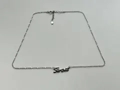 S925 銀 ネックレス Forever 約45cm