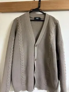 AZUL BY MOUSSY スポンディッシュケーブルカーディガン BEGのサムネイル