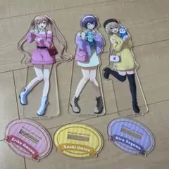 カッコウの許嫁 缶バッジ くじ アクリルスタンド 天野エリカ　海野幸　瀬川ひろ