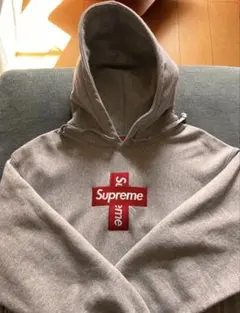 Supreme Cross Box Logo Hooded 
