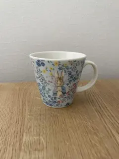 マグカップ　ピーターラビット　ブルー