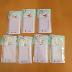 紅茶花伝　タイニータン　ボールチェーン付きオリジナルパスケース7個セット