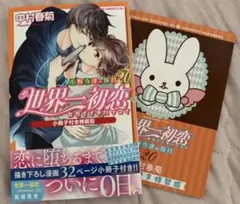 世界一初恋 20 小冊子付き特装版