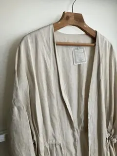 はな様専用　BEARDSLEY リネンロングコート