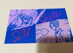 ブルーロック トレーディング名刺　糸師冴　士道龍聖　原作絵　ベルハウス