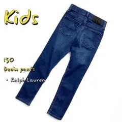 Ralph Laurenラルフローレン キッズ150スキニージーンズデニムパンツ