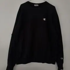 Champion Reverse Weave ブラック Lサイズ　古着